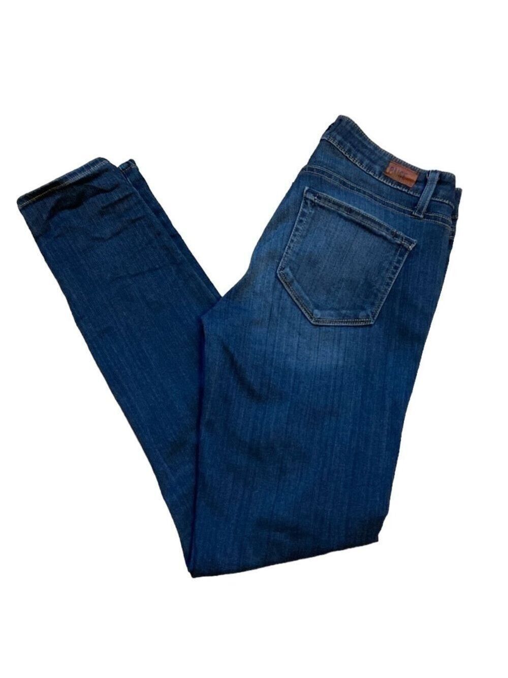 Paige Verdugo Nottingham Jeans Low Rise Ankle Skinny Size 26